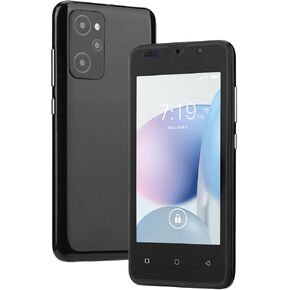 Cuifati Unlocked Smartphone, 4.66in Cell Phones HD Screen,Factory Unlocked Android Smartphone, 2100mAh Battery, RAM 1GB ROM 8GB Dual SIM GSM International Model(Black)