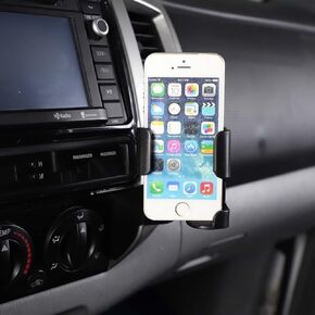 LLKUANG for Toyota Tacoma 2011 2012 2013 2014 ABS Car Mobile Cell Phone Holder Mount Navigation Bracket(Only Placed Vertically)