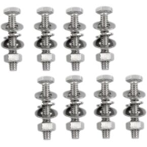 U-قناة علامة آخر الترباس 304 الفولاذ المقاوم للصدأ علامة تصاعد الأجهزة إشارة المرور ملحقات الأجهزة علامة آخر تصاعد البراغي والصواميل 8 قطعة in Kuwait