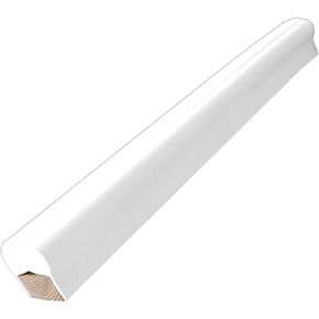 Dock Edge + 1022-F Piling/Post Bumper, 6', White, PVC, 2x4 Mount,