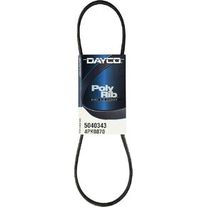 Dayco 5040343 Serpentine Belt , Black