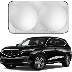 مظلة شمسية للزجاج الأمامي للسيارة متوافقة مع Acura MDX 2001-2024 RDX 2007-2024 Base Sport Hybrid A-Spec Accessories، درع شمسي لنافذة السيارة الأمامية