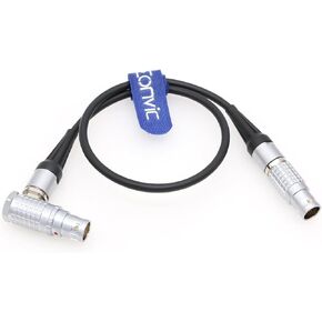 Eonvic Steadicam M1 M2 Stabilizer 24V Power Cable for ARRI Alexa 35 Alexa Mini/MiniLF AMIRA Camera 2B 3 Pin Male to 2B Right Angle 8 Pin Female (Right Angle) in Kuwait