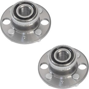 DRIVESTAR 513105 Rear Wheel Hub & Bearing for Acura Integra 90-94 95 96, 97-01 Integra GS/GS-R/LS, 95-97 for Honda Civic Del Sol Rear Disc only, 92-00 Civic Excludes SI & Type R 4-Lug w/ABS-Pair