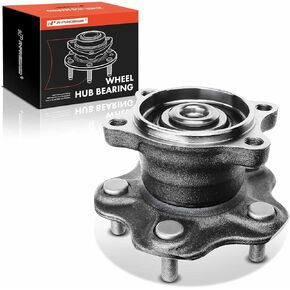A-Premium Rear Wheel Bearing and Hub Assembly with 5-Lug Compatible with Nissan Altima 2002-2006, Maxima 2004-2008, Quest 2004-2009