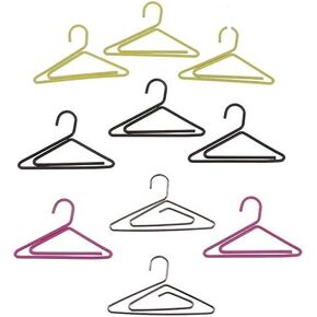 100pcs Creative Paper Clips Metal Wire Hangers Shaped Paperclips for Office Supplies School Student Art Supplies, Bookmarks, File Paper Documents Paperclips
