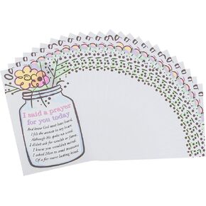 Dicksons I Said A Prayer for You Today Purple 3 x 2 Mini Cardstock Bookmarks Pack of 24