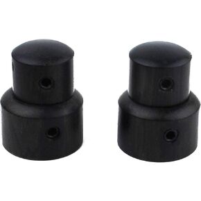 Guyker 2Pcs Red Sandalwood Concentric Stacked Knobs, Dual Dome Control Knobs, High Grade Dome Volume Tone Knob Replacement for Electric Guitar or Precision Bass