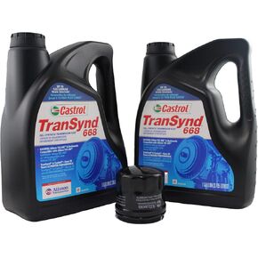 منتجات STONE RIVER Castrol TranSynd 668 Allison 2021 محدثة بمواصفات 2 جالون وواحد أليسون 29539579 مرشح فقط من قبل DOXA Worldwide