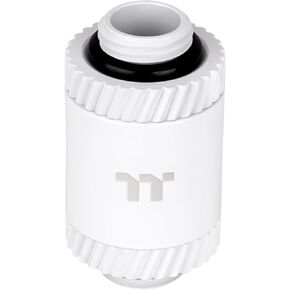 Thermaltake Pacific SF Male to Male 30mm Extender White/DIY LCS/Fittings CL-W391-CU00WT-A