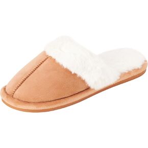 شبشب نسائي ناعم من القطيفة مبطن بالفرو الصناعي من GOLDTOE in Kuwait