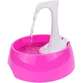 نافورة مياه Aqua First Pet - وعاء شرب تلقائي للقطط والكلاب - خفيف ومحمول - مرشحات قابلة للاستبدال - تصميم مريح - 1.2 لتر/42 أونصة سائلة - أبيض