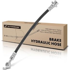 A-Premium Front Driver and Passenger Brake Hydraulic Hose Compatible with Acura and Isuzu Models - SLX 1996-1999, Trooper 1995-2002, VehiCROSS 1999-2001 - Replace# 8971027571(Pack of 2)