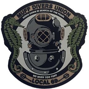 Muff Diver's Union PVC Morale Patch