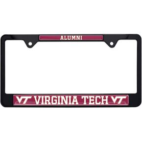 Virginia Tech Alumni Black License Plate Frame