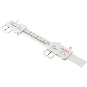 Eye Ophthalmic Tool White Convenient Plastic Pupil Distance Meter Useful Optical Vernier PD Ruler Medical Supplies