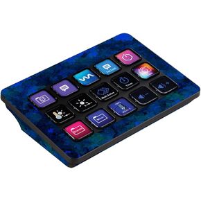 MightySkins Skin Compatible with Elgato Stream Deck MK.2 - Blue Ice | Protective, Durable, and Unique Vinyl Decal wrap Cover | Easy to Apply, Remove, and Change Styles | Made in The USA