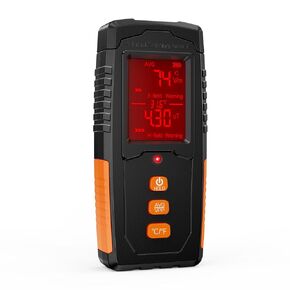 كاشف EMF، معدات صيد الأشباح، كاشف إشعاع المجال الكهرومغناطيسي الرقمي القابل لإعادة الشحن، قارئ عداد EMF رقمي LCD محمول باليد للتفتيش المنزلي، والصيد في الهواء الطلق والأشباح