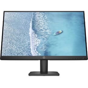 شاشة HP مقاس 23.8 بوصة بإضاءة خلفية LED، وإضاءة زرقاء منخفضة (V241ib، أسود) (متجددة) in Kuwait