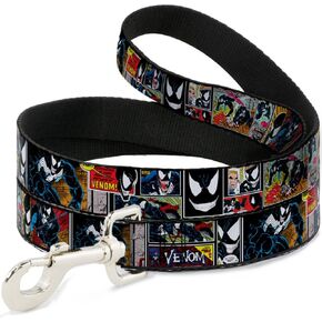 Dog Leash Venom Comic Book Panels 6 Feet Long 1.5 Inch Wide