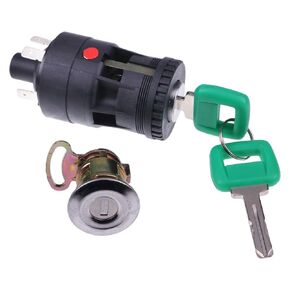 ZTUOAUMA Ignition Switch Key Cylinder 15082295 11006988 for Volvo A20C A30C A25D A35E A35 A30D L120 T450D L120D L180D L180E L220D L220E L30 L330C L50D L50E L60E L70 L70C L70D L70E L90