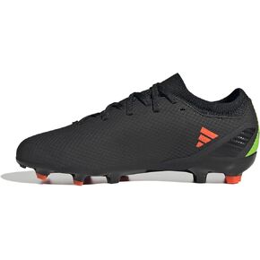 adidas Unisex X Speedportal.3 Youth Firm Ground Cleats, Updated Sole Plate, Little Kid/Big Kid Sizing