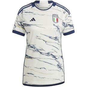 ADIDAS Women's Italy 23 Away Jersey, Off White, Large
