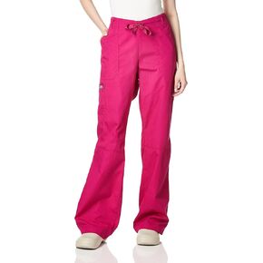 Cherokee Women Scrubs Pant Workwear Originals Drawstring Cargo 4020
