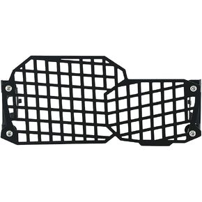 Headlight Guard Protector For BMW F800GS F700GS F650GS Twin 2008-2016 2017 Motorcycle Head Light Lamp Protection Cover Grill Len (Black)