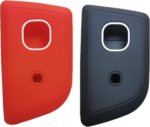 2Pcs 4 Buttons Silicone Smart Key Fob Compatible with 2022 2023 Acura MDX Key Fob Cover (Black) in Kuwait