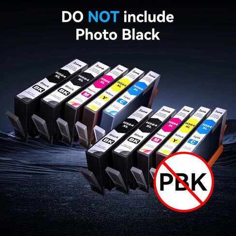 Compatible Ink Cartridge Replacement for HP 564XL 564XL Ink High Yield 10 Combo Pack (4 Black& 2 C/M/Y) for Photosmart 5520 6510 6515 6520 7520 7525 D7560 DeskJet 3520 3522 OfficeJet 4620 in Saudi Arabia
