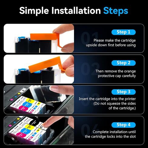 Compatible Ink Cartridge Replacement for HP 564XL 564XL Ink High Yield 10 Combo Pack (4 Black& 2 C/M/Y) for Photosmart 5520 6510 6515 6520 7520 7525 D7560 DeskJet 3520 3522 OfficeJet 4620 in Saudi Arabia