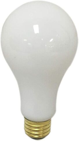 Royal Designs, Inc LB-1006-2S Royal Designs Short 3 Way 100 150 250 Watts Incandescent A19 Light Bulbs, E26 Medium Brass Base, 130V, 900 Lumen, Soft White, Set of 2, 2 Piece in Saudi Arabia
