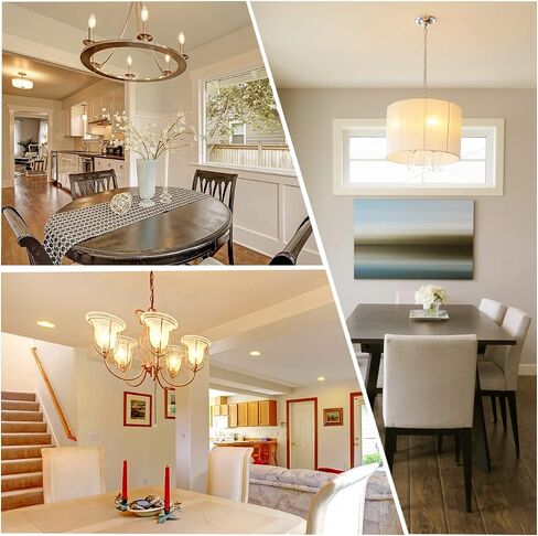 B11 E26 LED Candelabra Bulbs 4W(40 Watt Equivalent) 2700K Warm White 450lm dimmable LED Filament Chandelier Light Bulbs Clear Glass Candle Lamp for Ceiling Fan Home Decor 6 Pack in Saudi Arabia