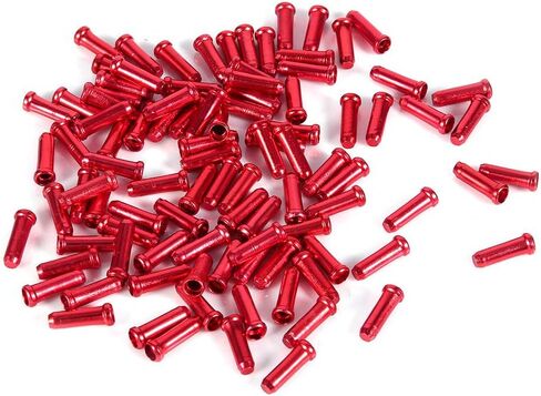 Brake Line Cap, 100PCS 2.5MM Aluminum Alloy Bike Shifter Cap Cycling Bike Shifter Accessory in Saudi Arabia