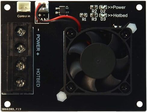 لوح تمديد الطاقة للسرير الساخن وحدة التحكم في التدفئة MOSFET وحدة تحميل التيار العالي 25A 12 فولت أو 24 فولت للطابعة ثلاثية الأبعاد in Kuwait
