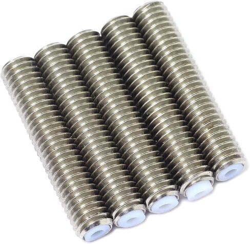 5PCS 30MM Length Extruder 1.75mm Teflon Throat Tube for MK8 Makerbot 3D Printers in Saudi Arabia