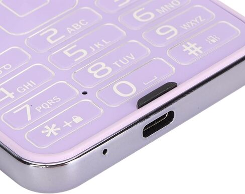 2G Flip Phone for Seniors, 2.6 inch Screen Dual SIM Unlocked Flip Cell Phone, Big Button Mobile Phone with 1400mAh Battery, Flashlight, Camera & Dial, for Kids, Elderly in Saudi Arabia