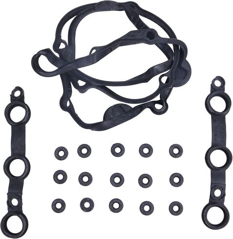 Valve Cover Gasket Kit 11120030496 Compatible for 02-05 BMW E39 E46 E60 E83 X3 X5 325i 525i 530i 330i L6 2.5L 3.0L M54 in Saudi Arabia