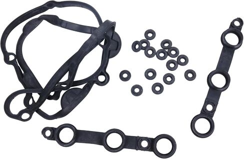 Valve Cover Gasket Kit 11120030496 Compatible for 02-05 BMW E39 E46 E60 E83 X3 X5 325i 525i 530i 330i L6 2.5L 3.0L M54 in Saudi Arabia