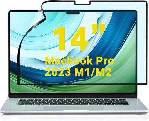 واقي شاشة Macbook Pro 14 بوصة من FILMEXT واقي شاشة أزرق فاتح لجهاز Macbook Pro 14 بوصة (2021-2023، M1، M2) -A2442/A2779 لحماية العين ضد الوهج ومضاد للخدش - غير لامع in Saudi Arabia