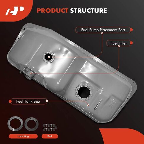 خزان وقود ممتاز مع حلقة O متوافقة مع Toyota Pickup 1984 1985 1986 1987 1988 2.4L غاز، RWD فقط، غاز، استبدال # 7700135929، 7700135953 in Saudi Arabia