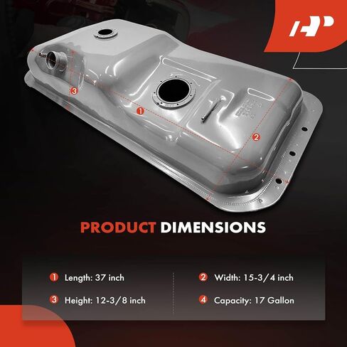 خزان وقود ممتاز مع حلقة O متوافقة مع Toyota Pickup 1984 1985 1986 1987 1988 2.4L غاز، RWD فقط، غاز، استبدال # 7700135929، 7700135953 in Saudi Arabia