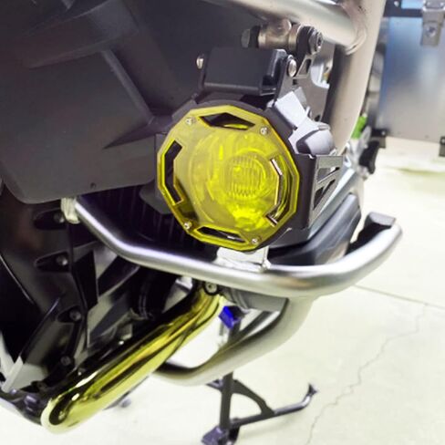 Motorcycle Light Cover Compatible with R1200GS Adventure F800GS Adventure R1250GS Fog Lamp Cover Protector for Motorcycle Orange- Pack of 2 in Saudi Arabia