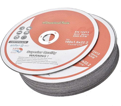 ALL-CARB 25 Pack 4 Inch x 0.040 Inch x 5/8 Inch Cutting Wheel Metal and Stainless Steel Cut Off Wheels Thin Metal Cutting Disc Fit For Angle Grinders in Saudi Arabia