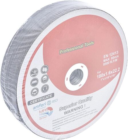 ALL-CARB 25 Pack 4 Inch x 0.040 Inch x 5/8 Inch Cutting Wheel Metal and Stainless Steel Cut Off Wheels Thin Metal Cutting Disc Fit For Angle Grinders in Saudi Arabia