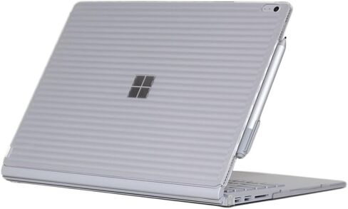 mCover Case Compatible for 2016~2022 13.5" Microsoft Surface Book 1/2 / 3 with Detachable Tablet Display ONLY (NOT Fitting Cheaper Surface Laptop Models) - Clear in Saudi Arabia