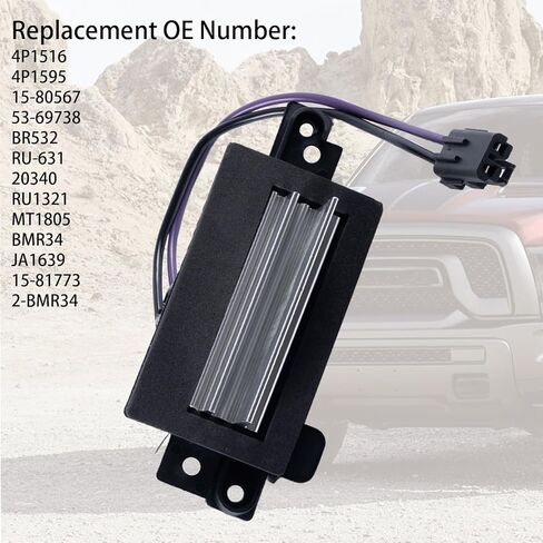 منفاخ مقاوم محرك منفاخ تيار متردد 4P1516، متوافق مع شيفروليه 2003-2006، جي إم سي سييرا 2003-2005 1500 2500 3500. استبدل OE 4P1516 4P1595 15-80567 in Kuwait