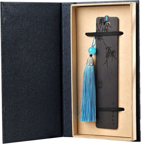 Handmade Wooden Bookmarks, Carving Process,Natural Wood. Ideal Gifts for Women,Men,Friends,Girls,Teacher,Birthday Present (K) in Saudi Arabia