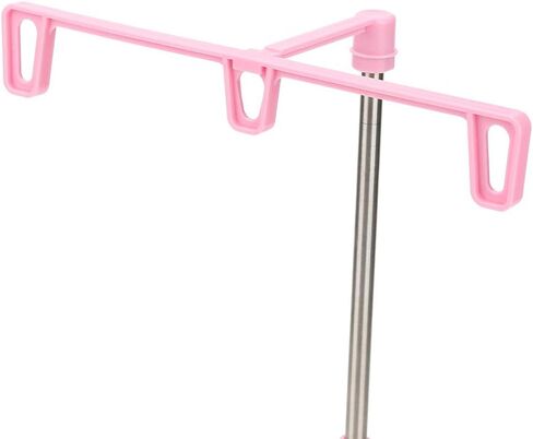 3 مخاريط وردية اللون حامل خيط التطريز حامل بكرة ملحقات ماكينة الخياطة المحلية in Kuwait